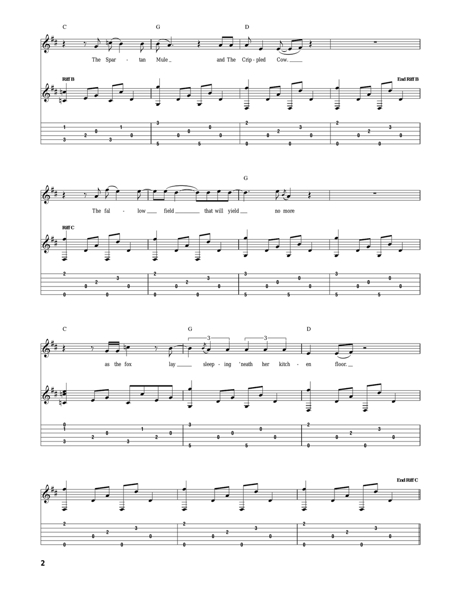 Winter Birds Winter Birds Acoustic Guitar scores gallery preview page 2