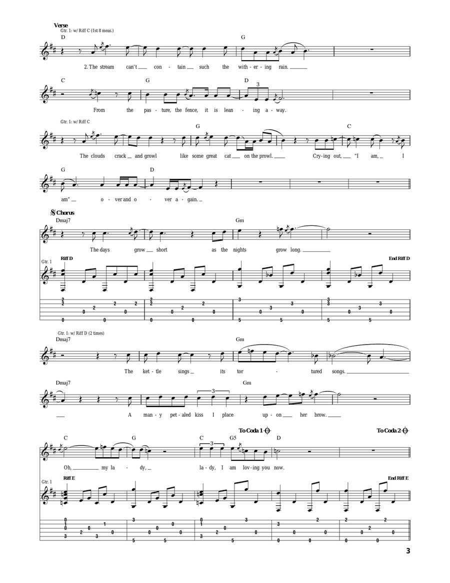 Winter Birds Winter Birds Acoustic Guitar scores gallery preview page 3