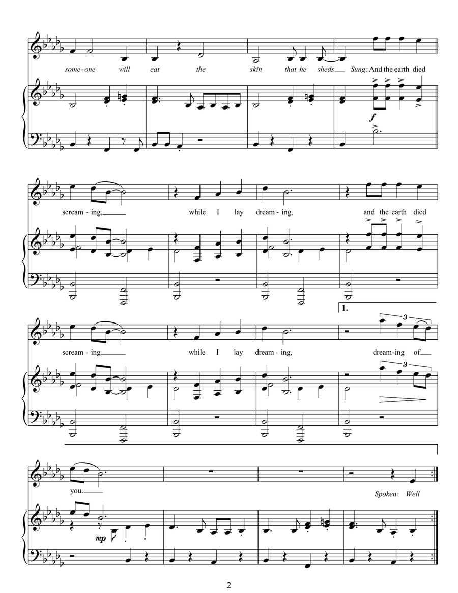 Earth Died Screaming Earth Died Screaming Acoustic Guitar scores gallery preview page 2