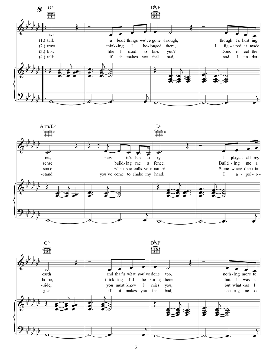 The Winner Takes It All The Winner Takes It All Acoustic Guitar scores gallery preview page 2