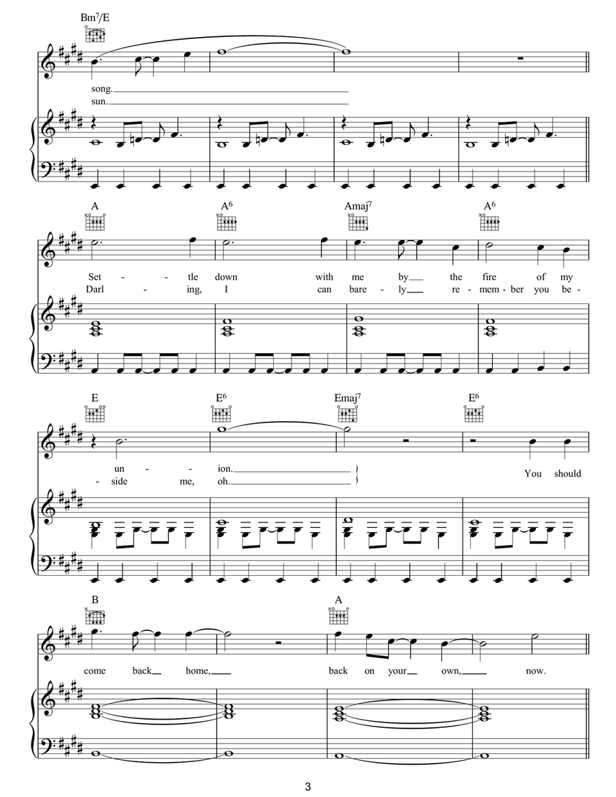 Ragged Wood Ragged Wood Piano, Vocal, Guitar scores gallery preview page 3