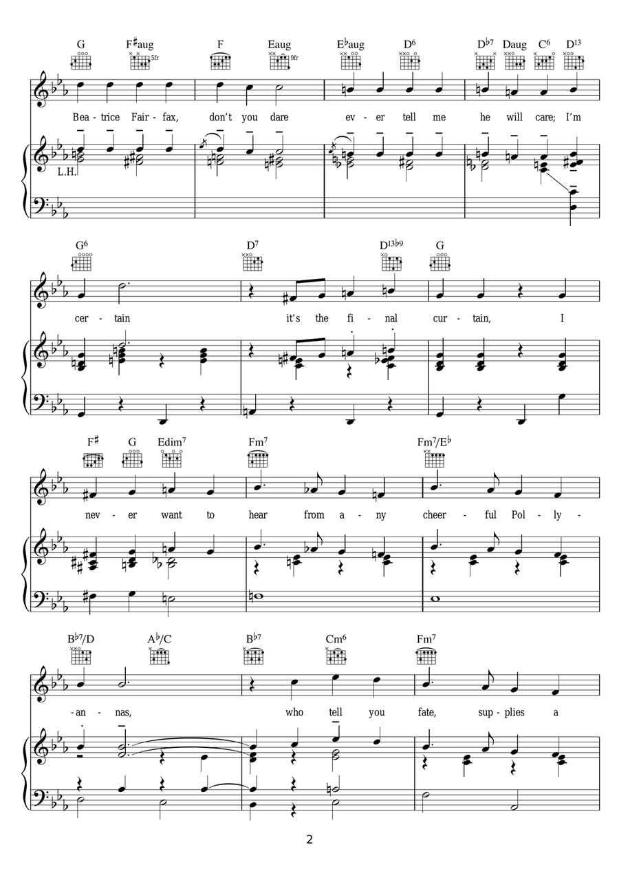 But Not For Me Guitar scores gallery preview page 2