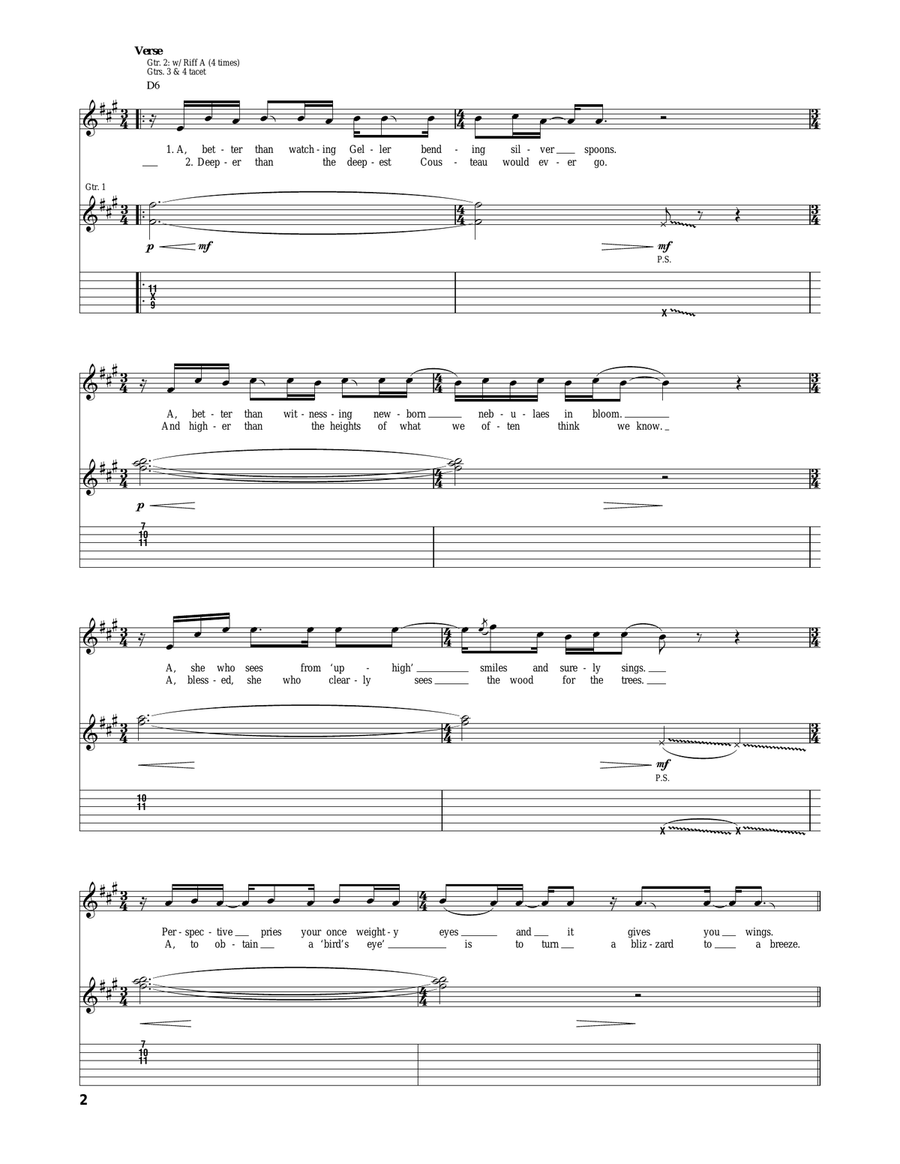 Nice To Know You Nice To Know You Acoustic Guitar scores gallery preview page 2