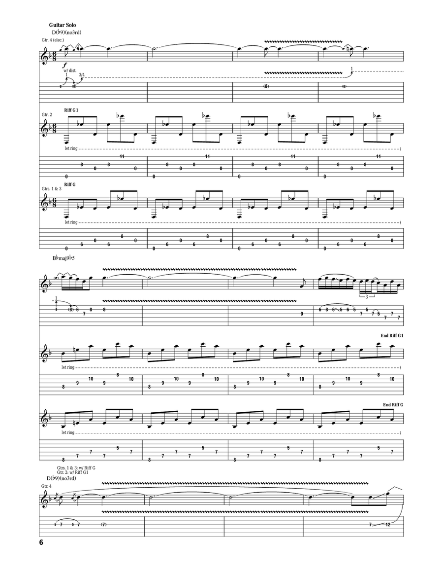 Oblivion Oblivion Acoustic Guitar scores gallery preview page 6