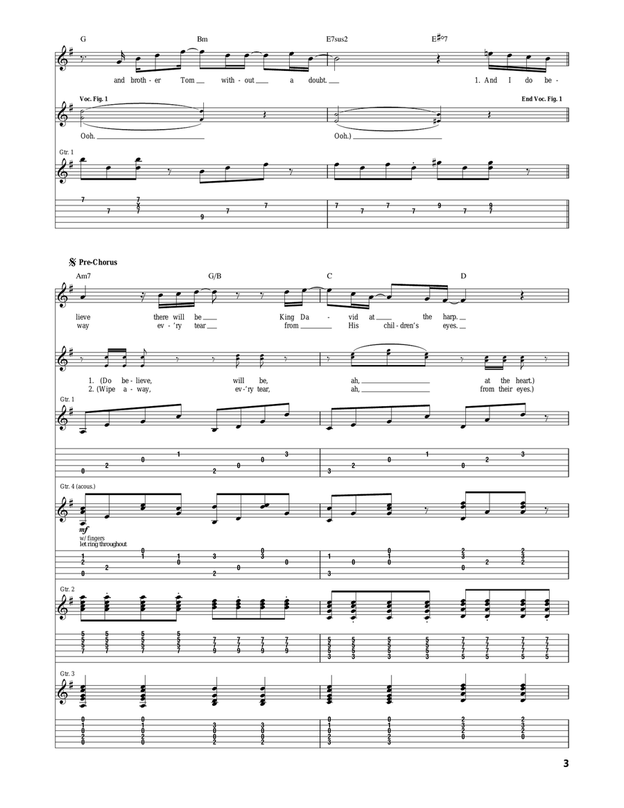 What A Day What A Day Acoustic Guitar scores gallery preview page 3