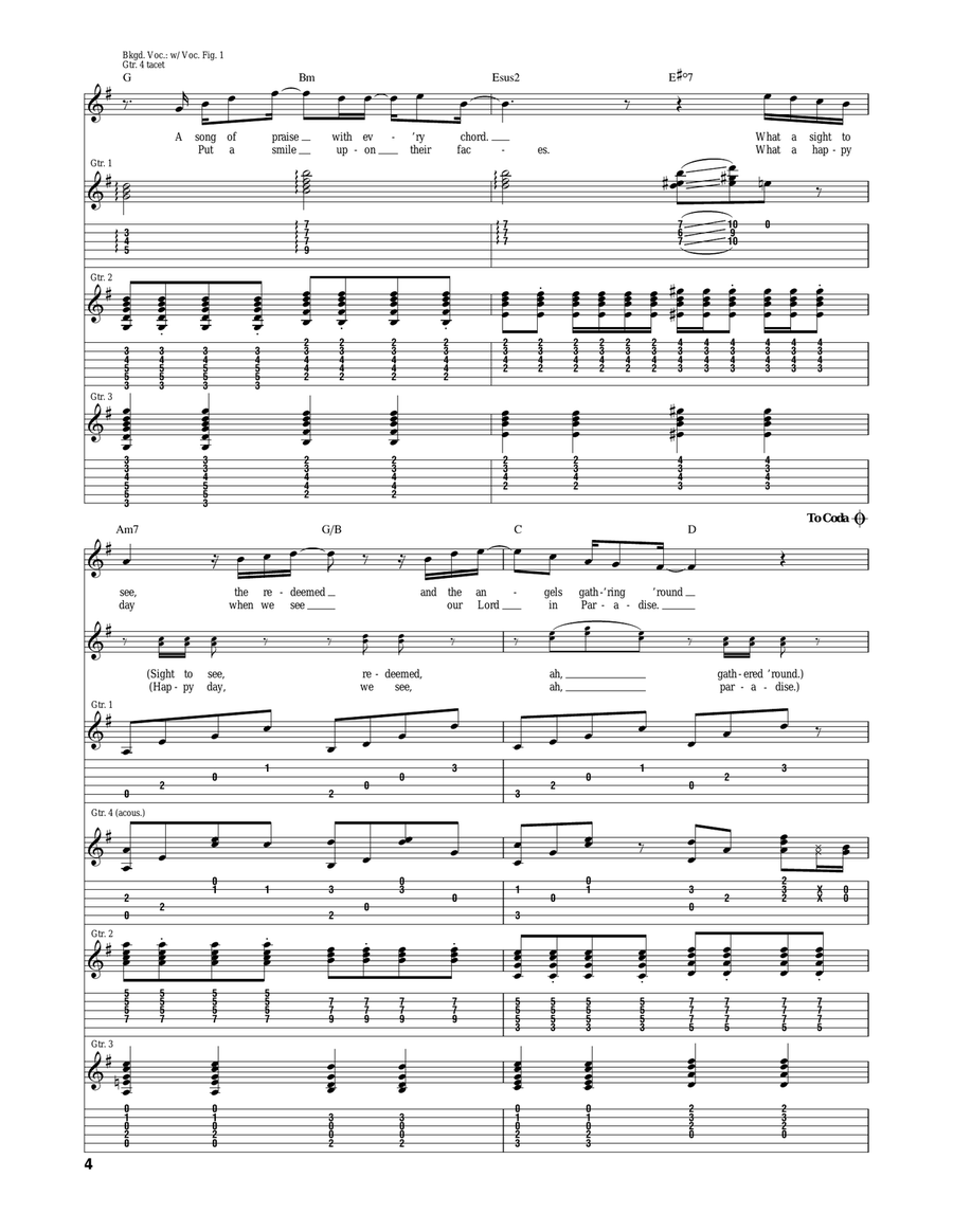 What A Day What A Day Acoustic Guitar scores gallery preview page 4