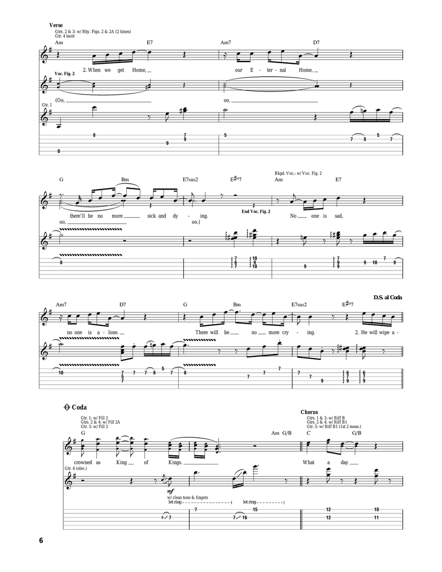 What A Day What A Day Acoustic Guitar scores gallery preview page 6