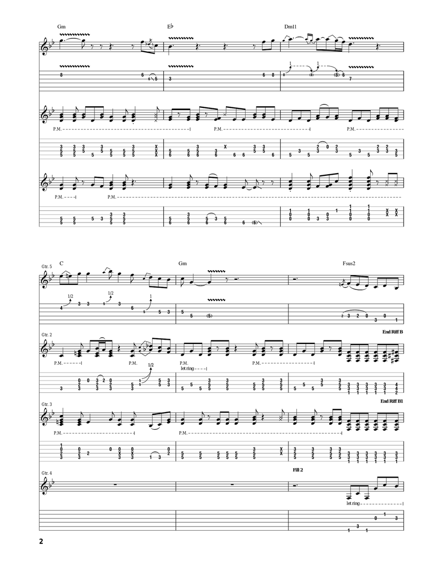 Arrow Arrow Acoustic Guitar scores gallery preview page 2