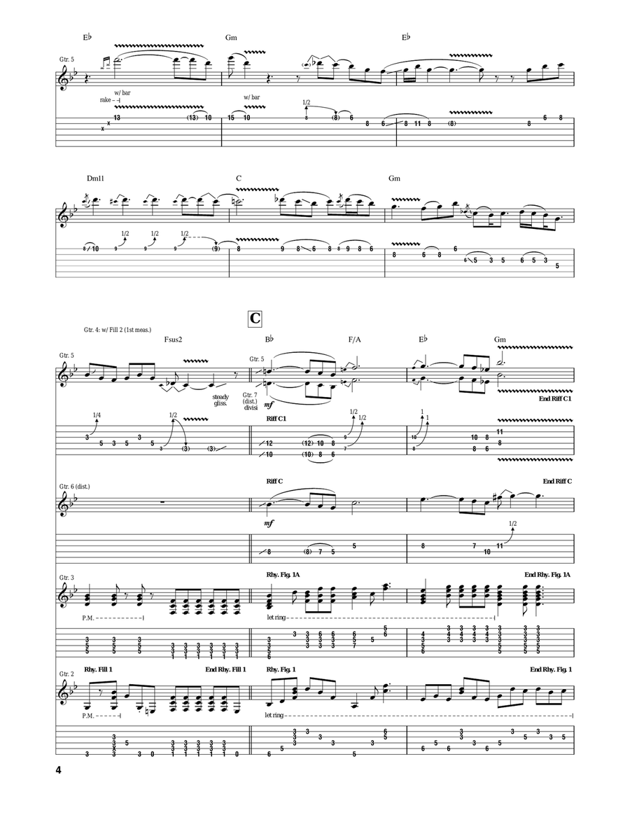 Arrow Arrow Acoustic Guitar scores gallery preview page 4