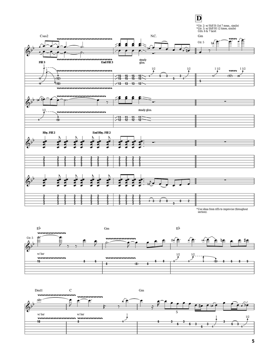 Arrow Arrow Acoustic Guitar scores gallery preview page 5