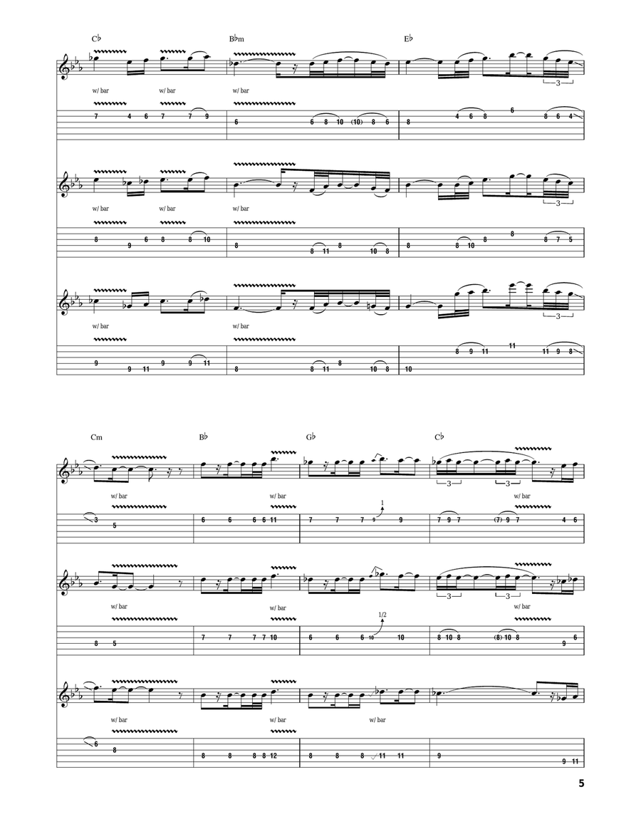 March Of The Clouds March Of The Clouds Acoustic Guitar scores gallery preview page 5