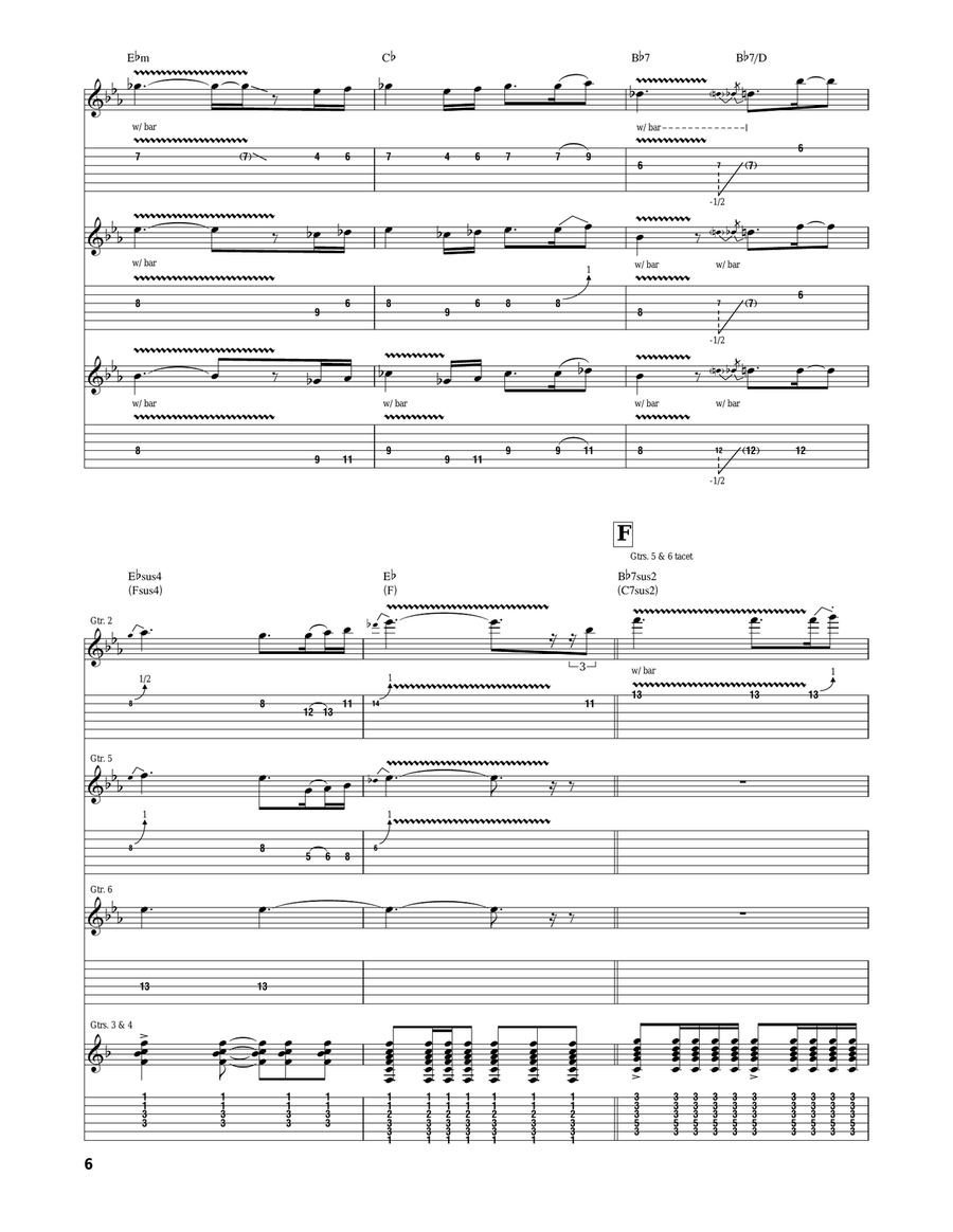 March Of The Clouds March Of The Clouds Acoustic Guitar scores gallery preview page 6