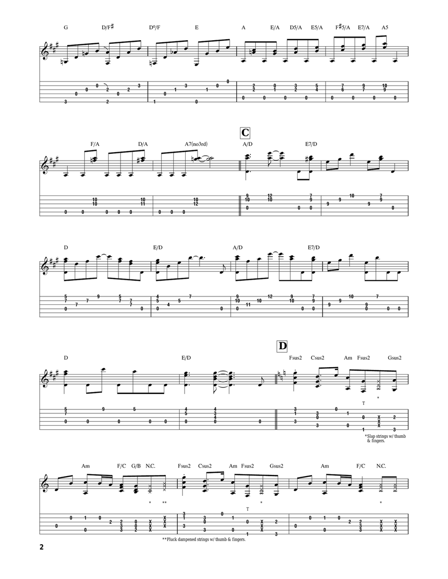 Metamorphosis Metamorphosis Acoustic Guitar scores gallery preview page 2