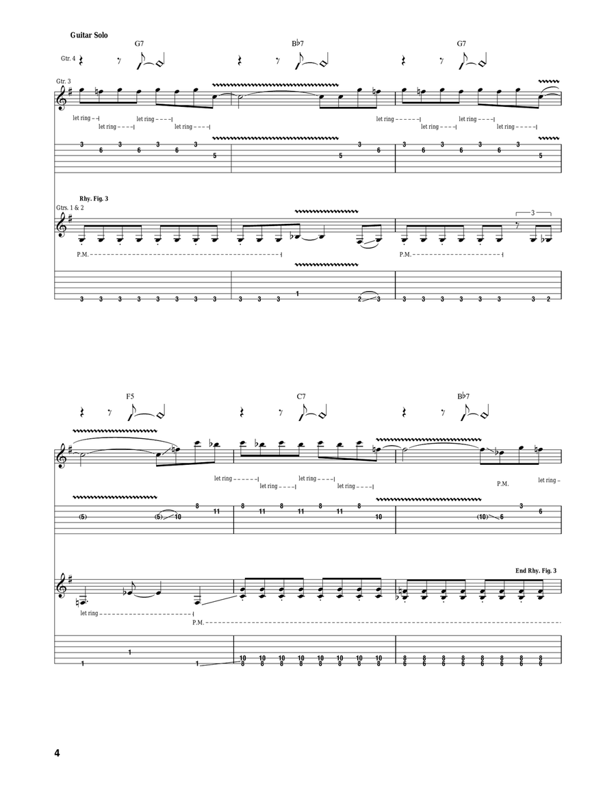 Arrested For Driving While Blind Acoustic Guitar scores gallery preview page 4