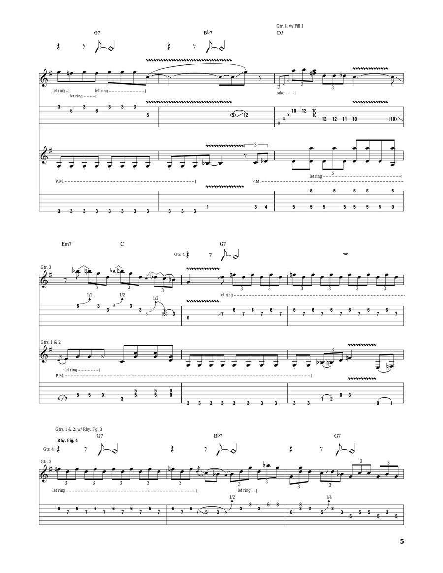 Arrested For Driving While Blind Acoustic Guitar scores gallery preview page 5