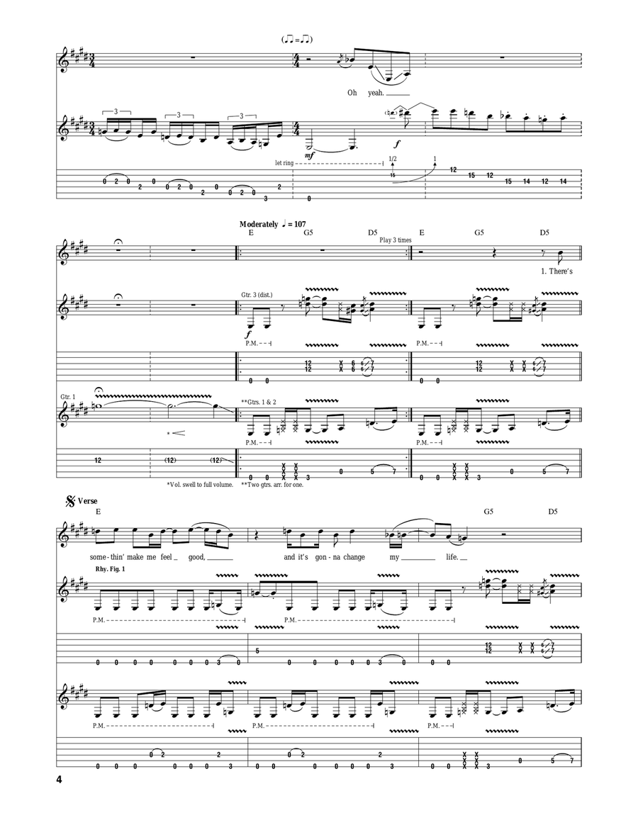 Brown Sugar Brown Sugar Acoustic Guitar scores gallery preview page 4