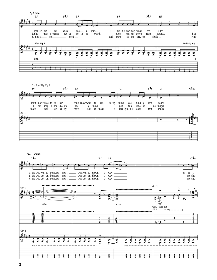Pearl Necklace Pearl Necklace Acoustic Guitar scores gallery preview page 2