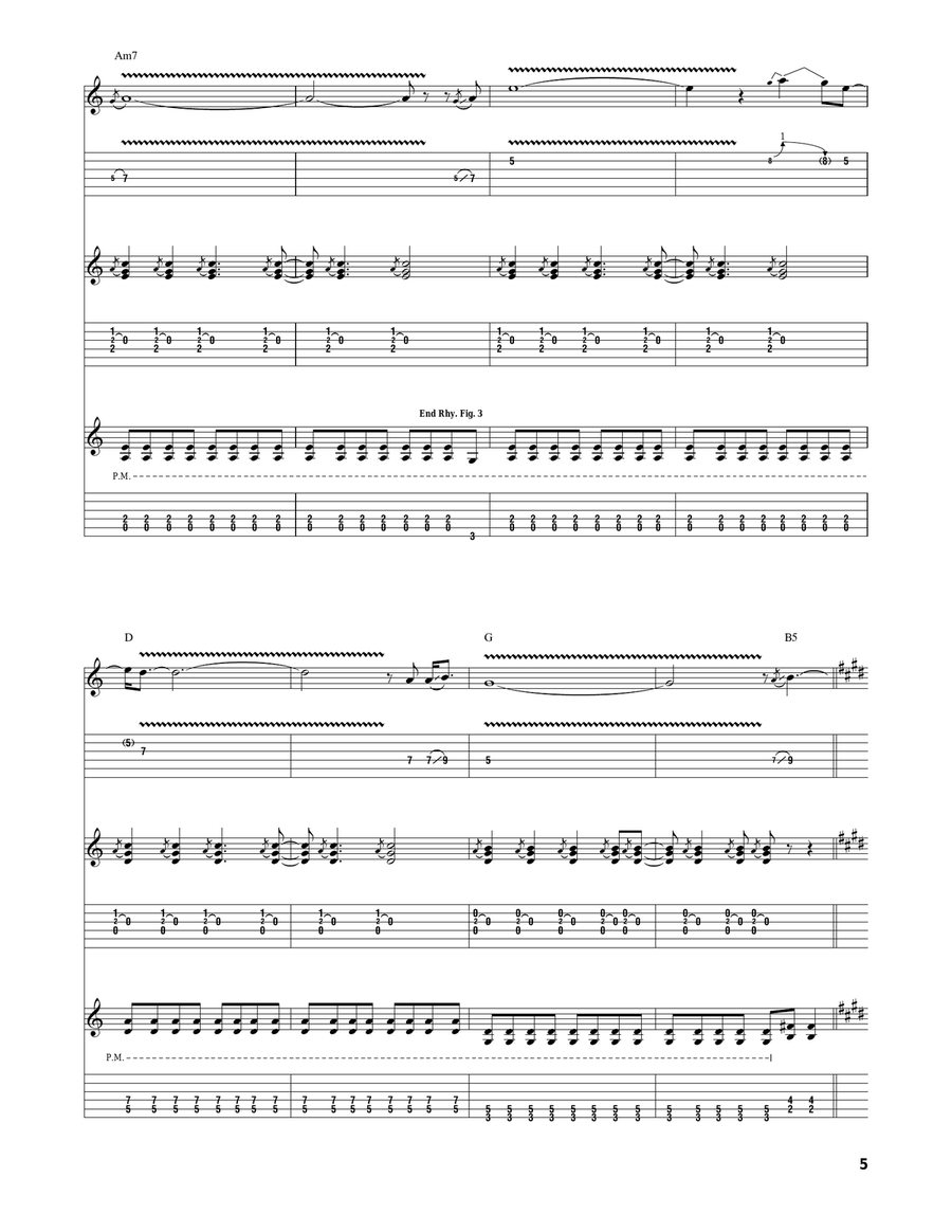 Pearl Necklace Pearl Necklace Acoustic Guitar scores gallery preview page 5