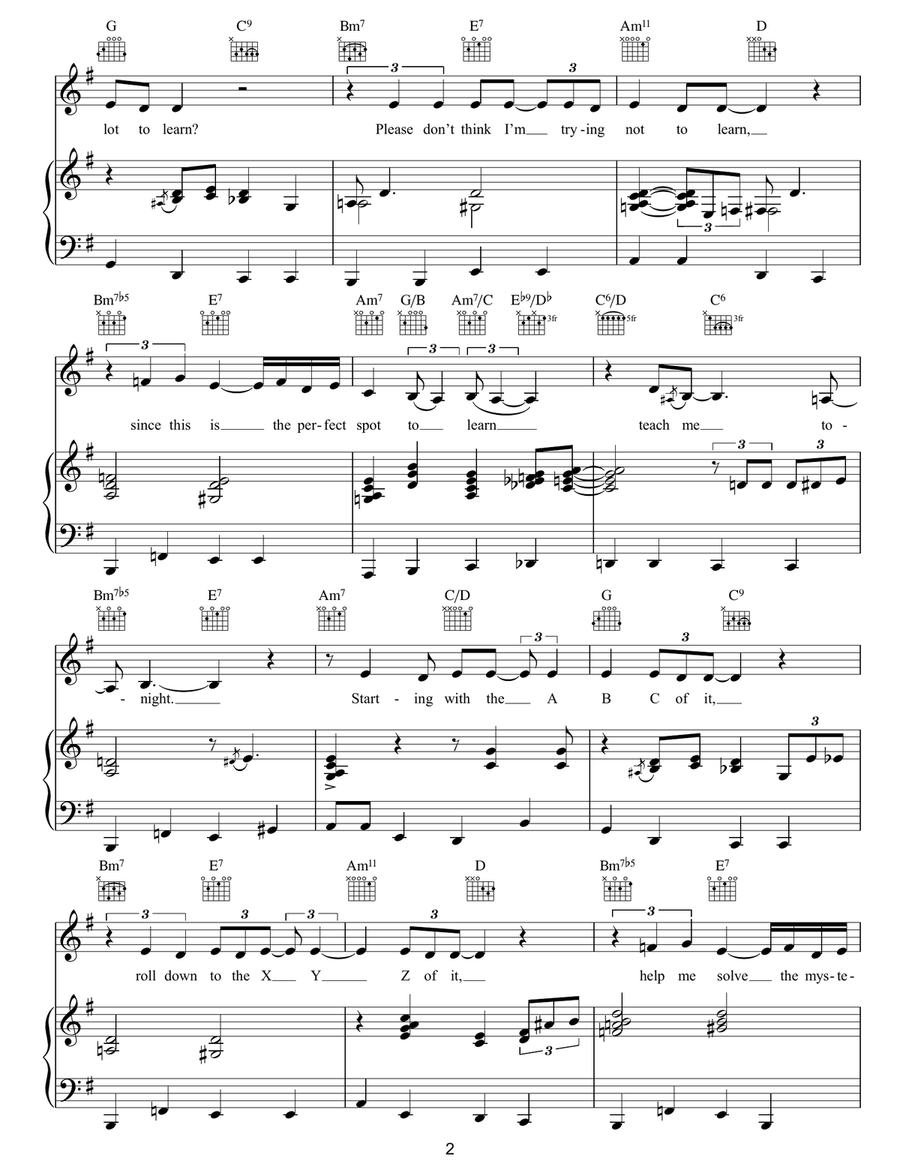 Teach Me Tonight Teach Me Tonight Guitar scores gallery preview page 2