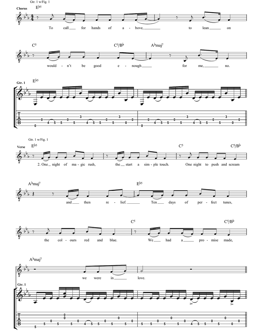 Heartbeats Heartbeats Acoustic Guitar scores gallery preview page 2