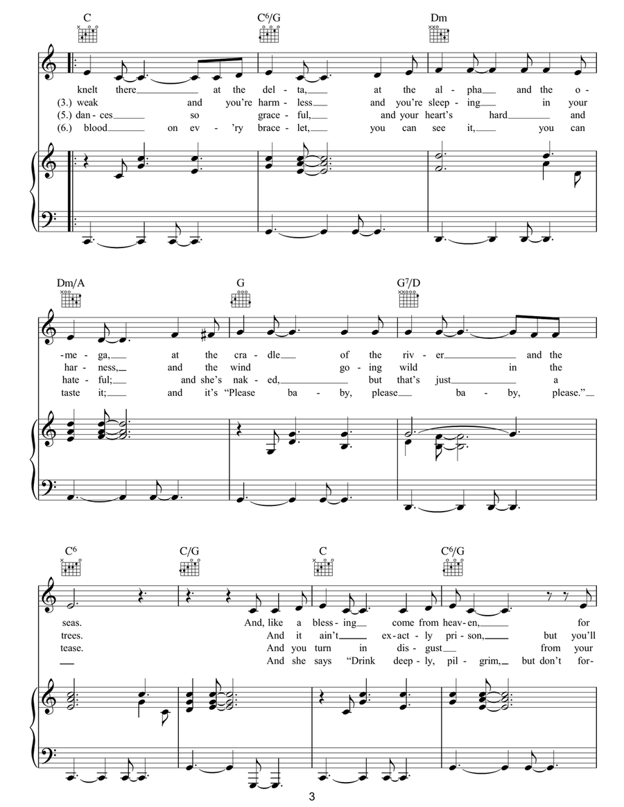 Light As The Breeze Light As The Breeze Piano, Vocal, Guitar scores gallery preview page 3