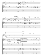 Hold The Line Guitar Tablature scores gallery preview page 3