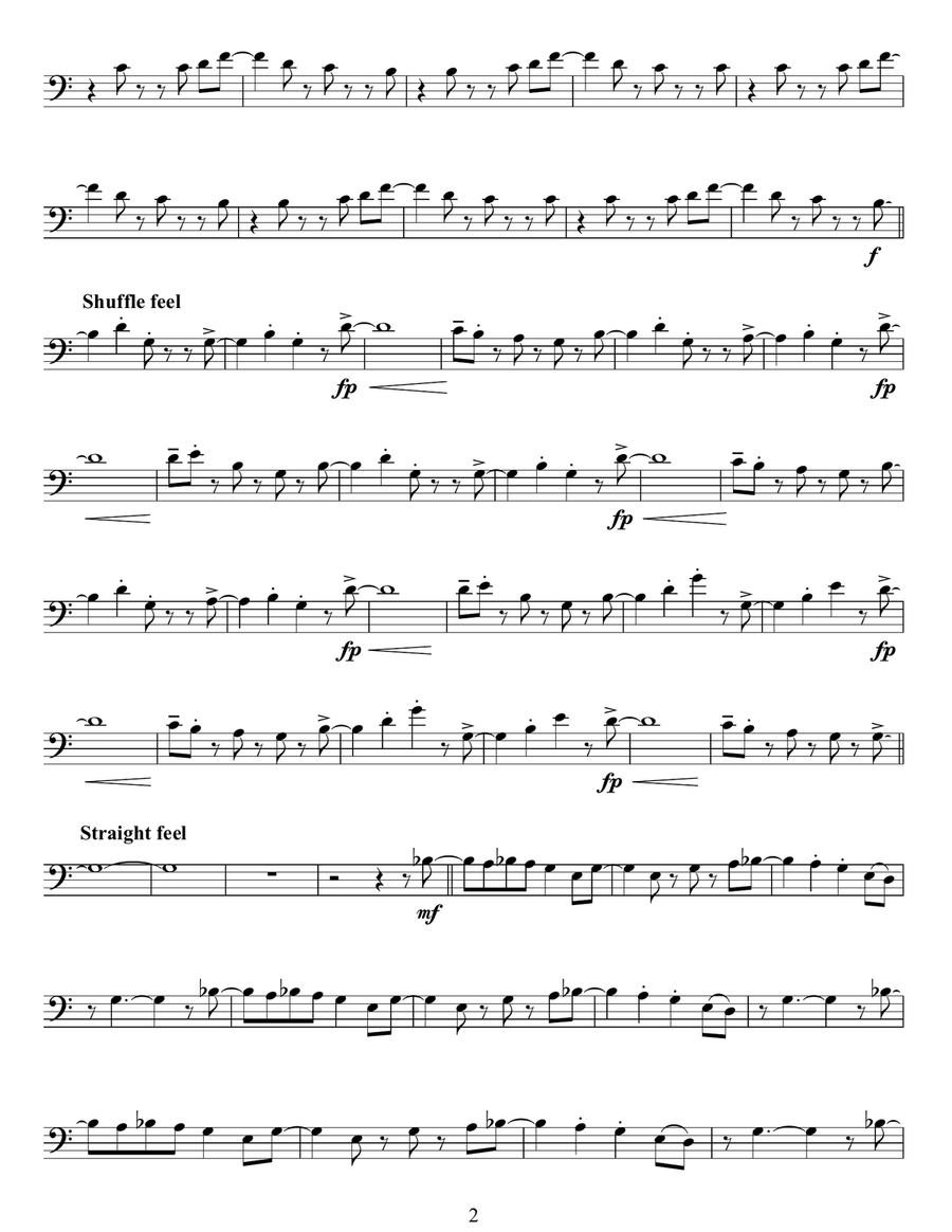 Birdland Birdland Voice scores gallery preview page 2