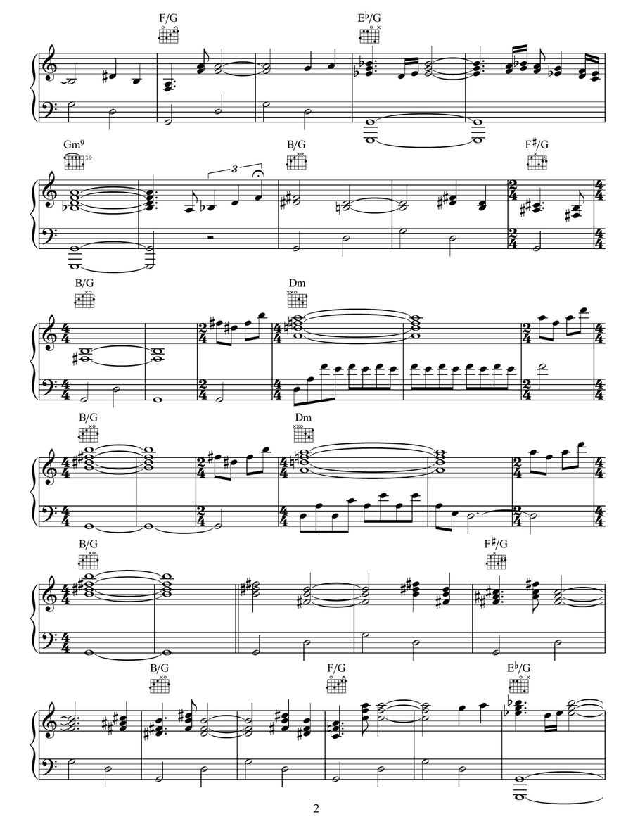 The Red Weed (Part 1) (from War Of The Worlds) Guitar scores gallery preview page 2