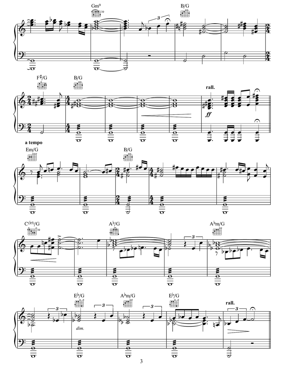 The Red Weed (Part 1) (from War Of The Worlds) Guitar scores gallery preview page 3