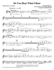 Do You Hear What I Hear? - Bb Clarinet 2