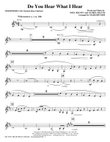 Do You Hear What I Hear? - Bb Clarinet 3/Bass Clarinet