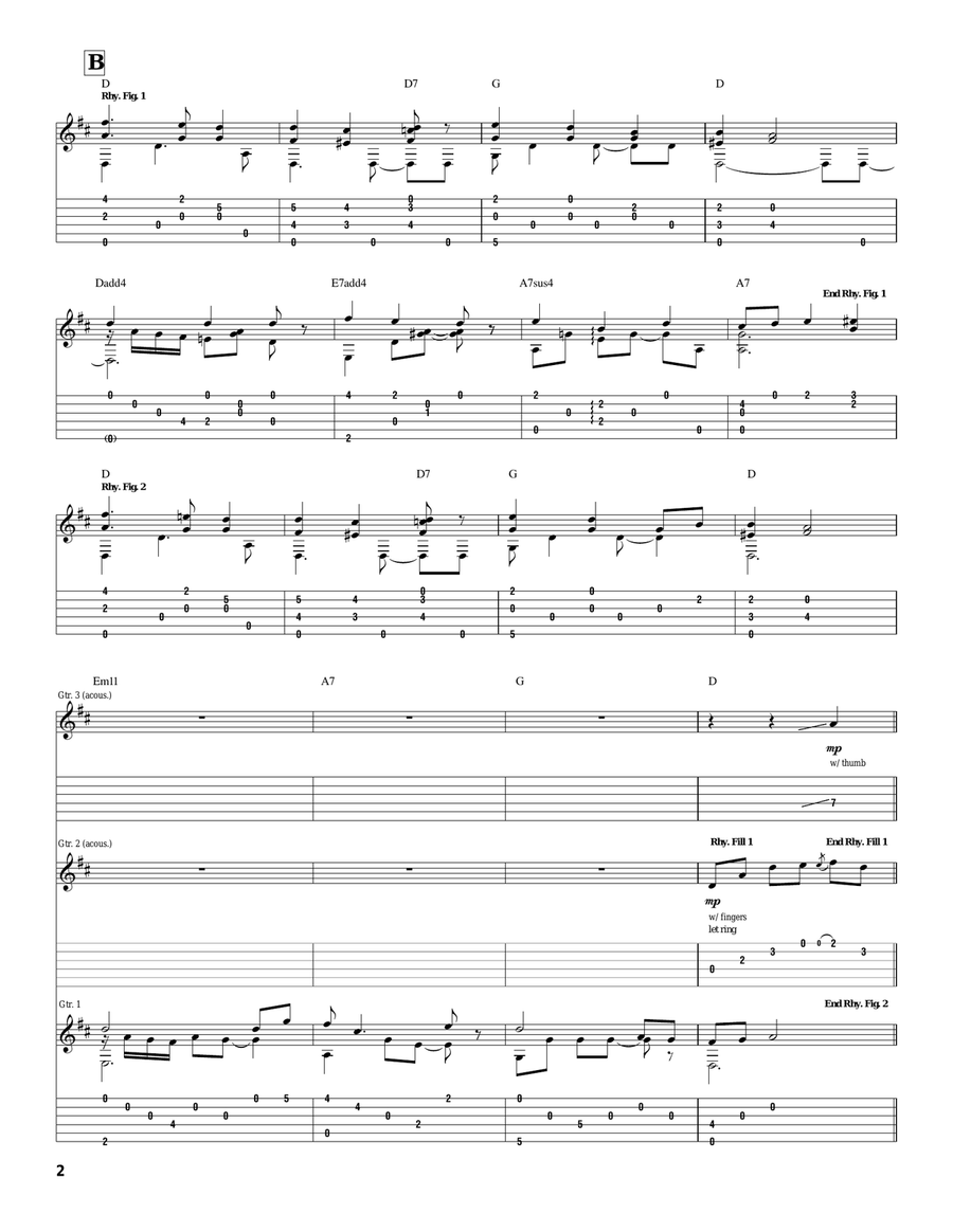 Softly And Tenderly Softly And Tenderly Acoustic Guitar scores gallery preview page 2