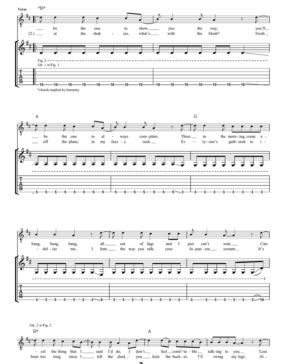 The Bucket The Bucket Acoustic Guitar scores gallery preview page 2