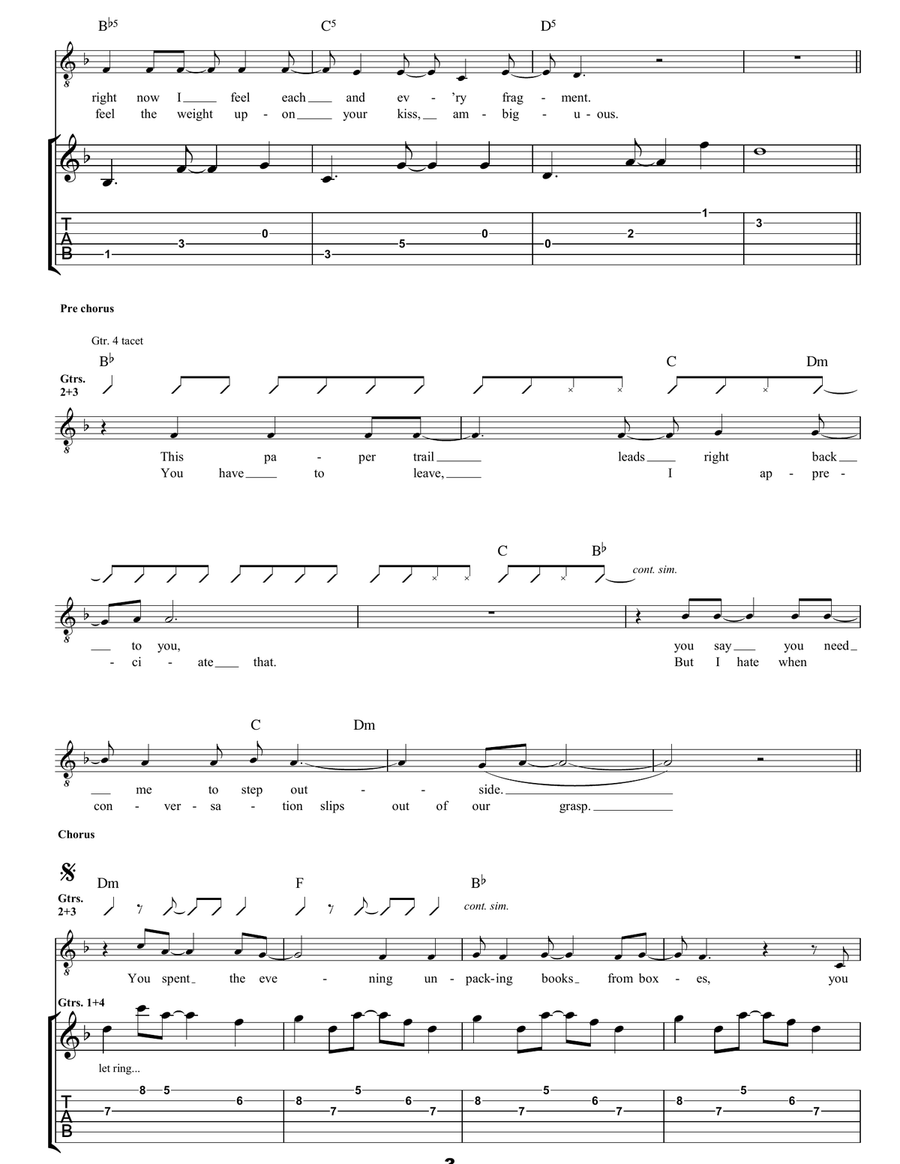 Books From Boxes Books From Boxes Guitar Tablature scores gallery preview page 3