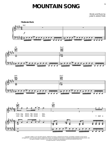 Mountain Song