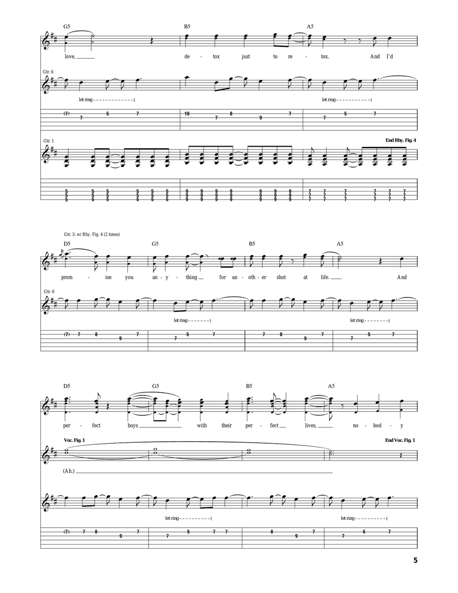 Disloyal Order Of Water Buffaloes Acoustic Guitar scores gallery preview page 5