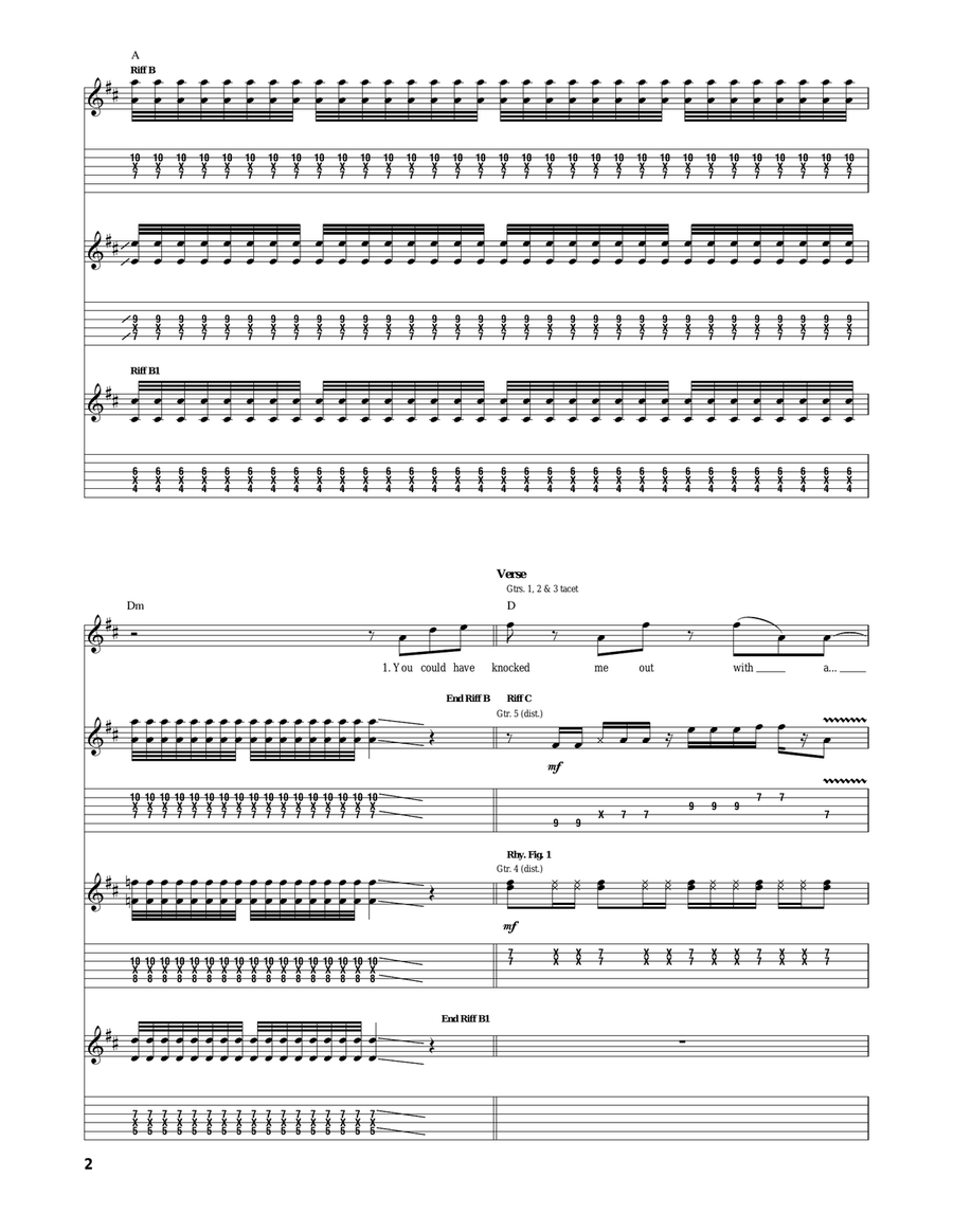 America's Suitehearts America's Suitehearts Acoustic Guitar scores gallery preview page 2
