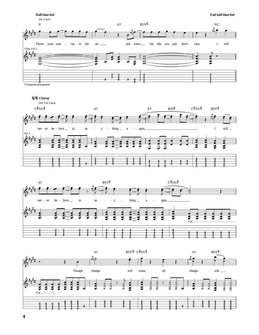 (Coffee's For Closers) (Coffee's For Closers) Acoustic Guitar scores gallery preview page 4