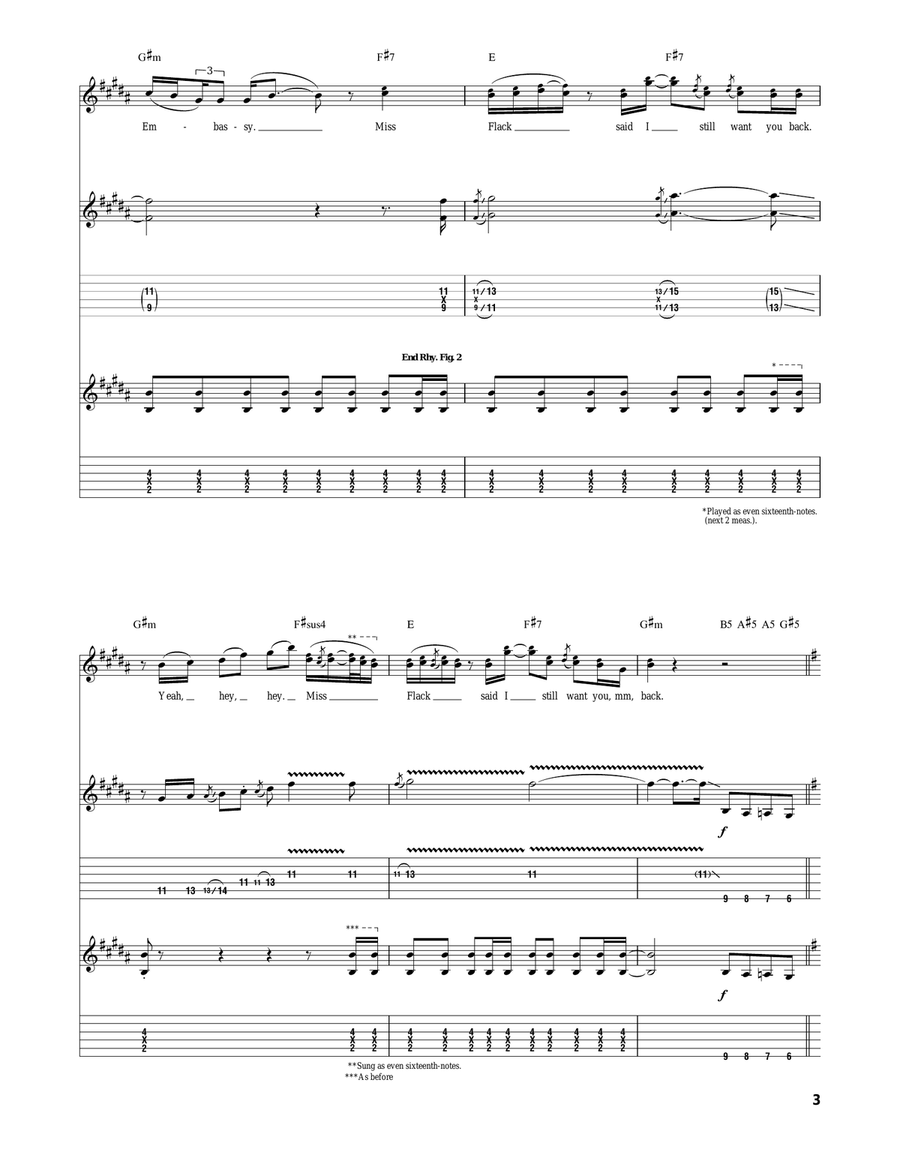 What A Catch, Donnie Acoustic Guitar scores gallery preview page 3