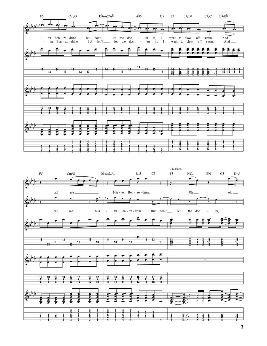 20 Dollar Nose Bleed 20 Dollar Nose Bleed Acoustic Guitar scores gallery preview page 3