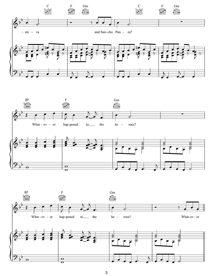 No More Heroes No More Heroes Guitar scores gallery preview page 3
