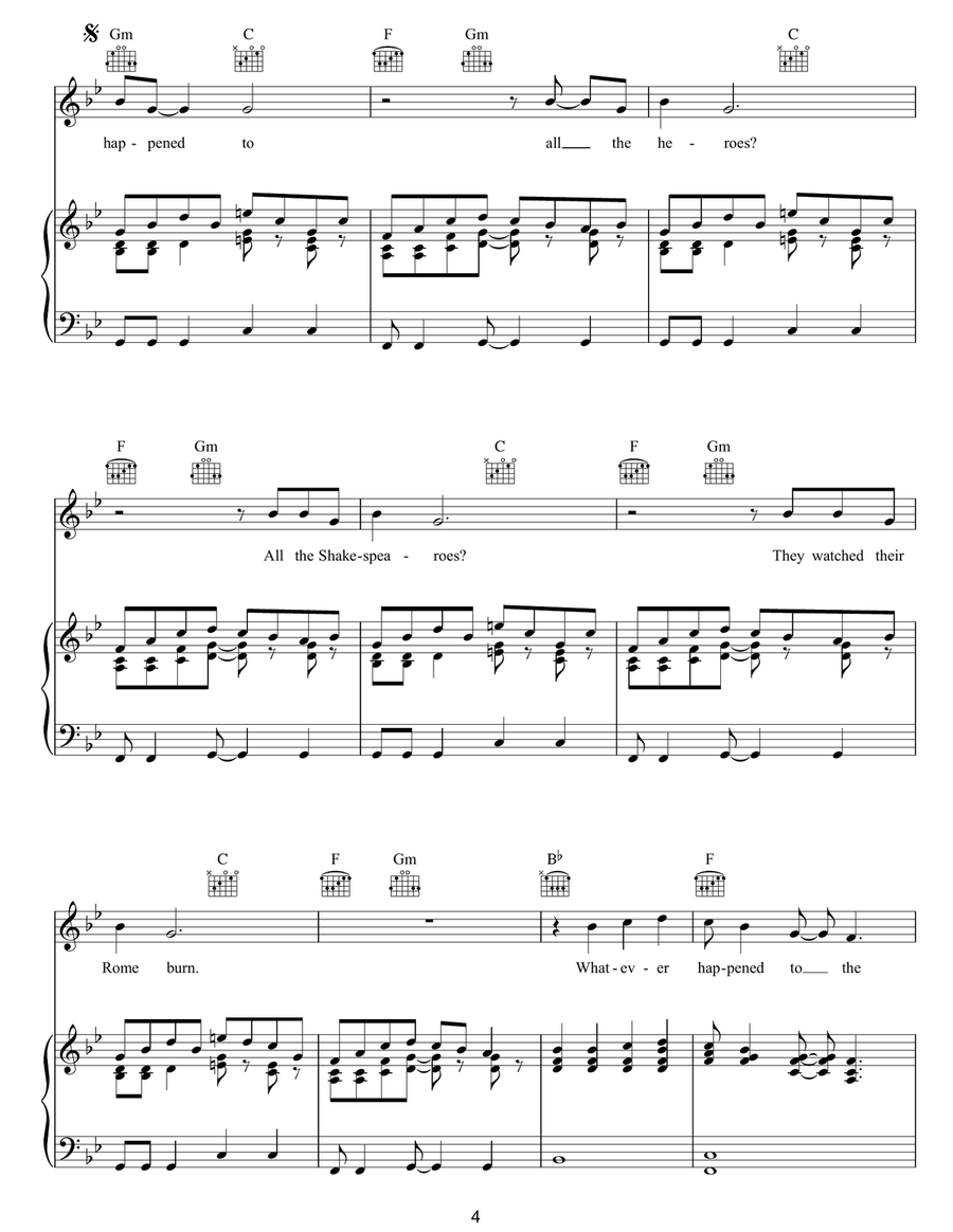 No More Heroes No More Heroes Guitar scores gallery preview page 4