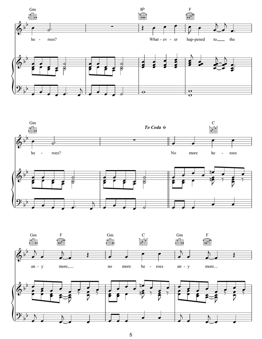 No More Heroes No More Heroes Guitar scores gallery preview page 5