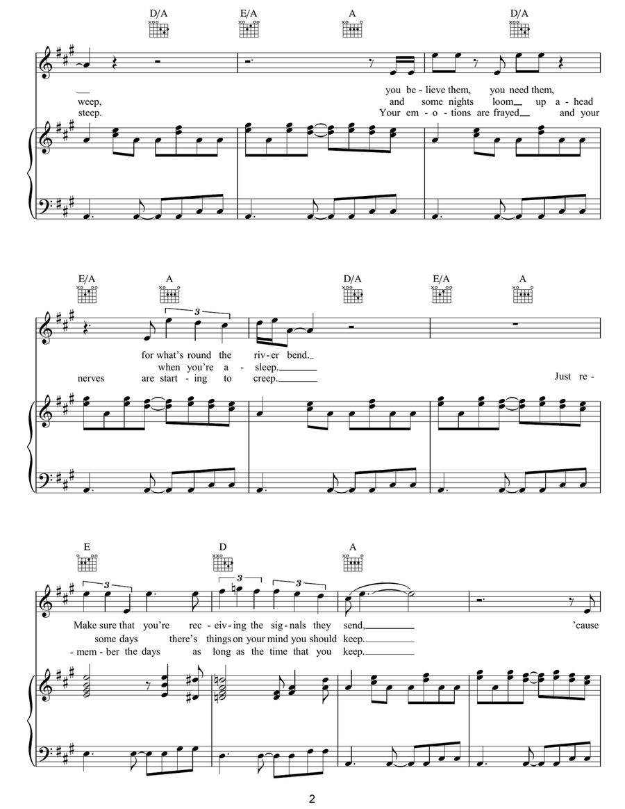 Skin Deep Skin Deep Piano, Vocal, Guitar scores gallery preview page 2