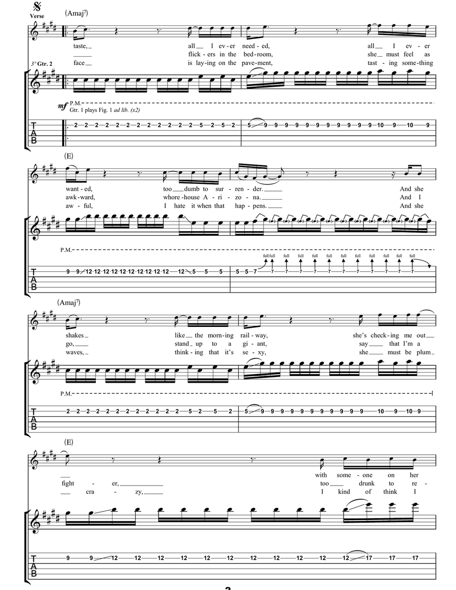 Arizona Arizona Acoustic Guitar scores gallery preview page 2