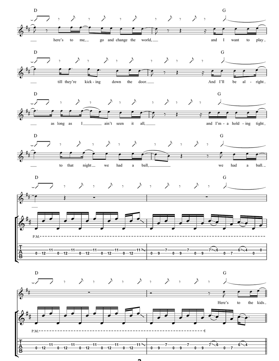 Ragoo Ragoo Acoustic Guitar scores gallery preview page 2