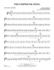 The Chipmunk Song - Eb Baritone Saxophone