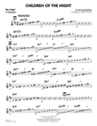 Children of the Night - Bb Solo Sheet
