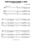 Thirteen / Becoming A Man (from 13: The Musical)
