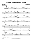 Deacon Jack's Gospel Shack - Bass Clef Solo Sheet